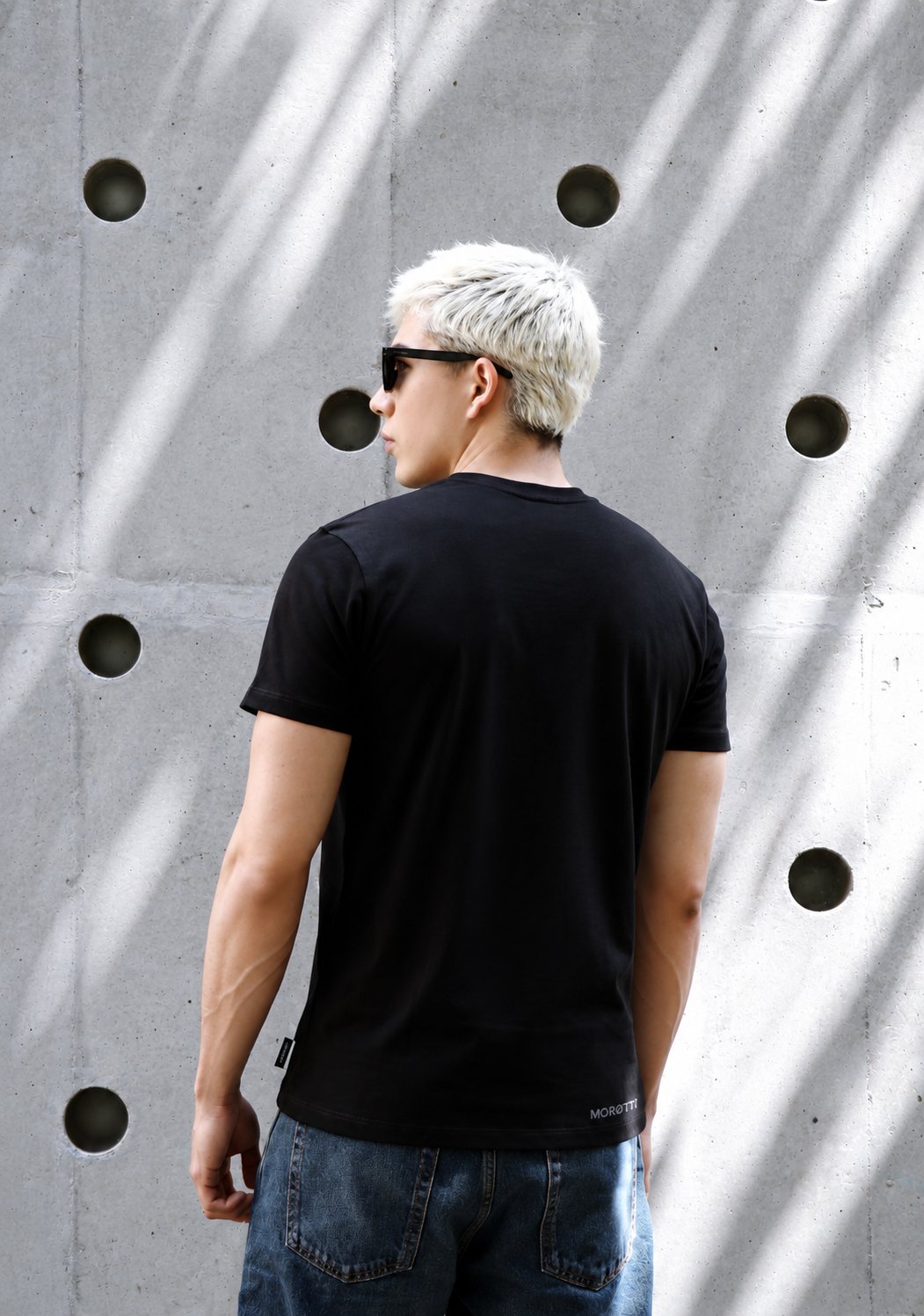 tshirt black morotti Coleccón Fragmento 1